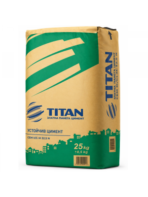Цимент TITAN  CEM II C-M 32,5 N	